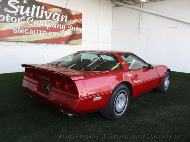 1984 Red Chevrolet Corvette