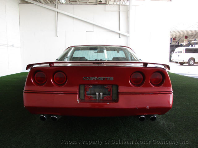 1984 Red Chevrolet Corvette