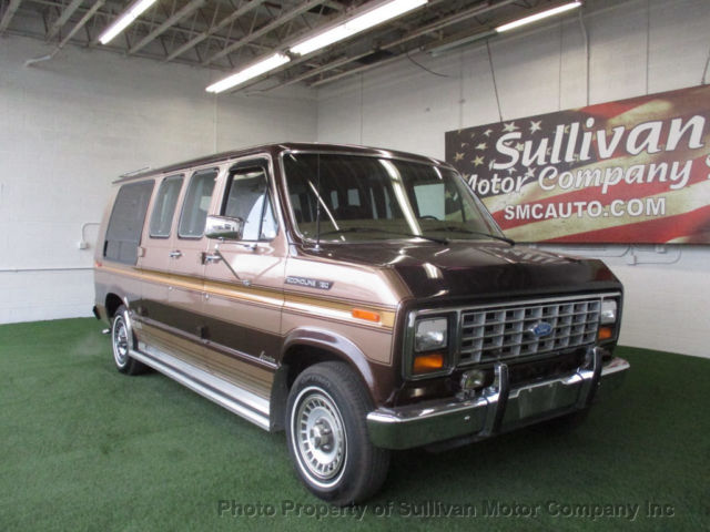 1986 Brown Ford E-Series Van
