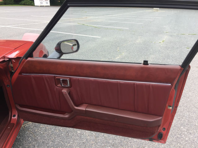 1983 Burgundy Mazda RX-7 Coupe
