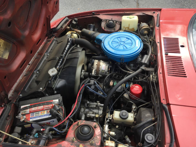 1983 Burgundy Mazda RX-7 Coupe