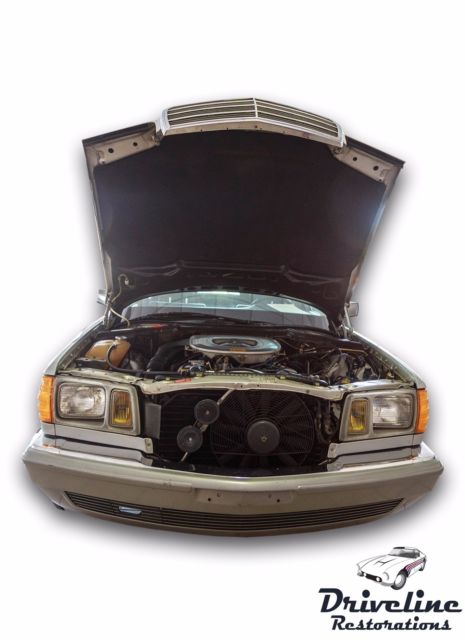 1981 Silver Mercedes-Benz 300-Series Sedan