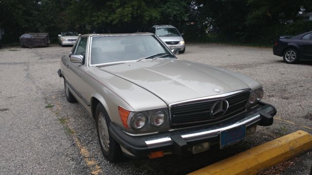1987 Champaign Mercedes-Benz 500-Series Convertible