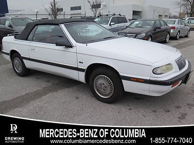 1993 White Chrysler LeBaron
