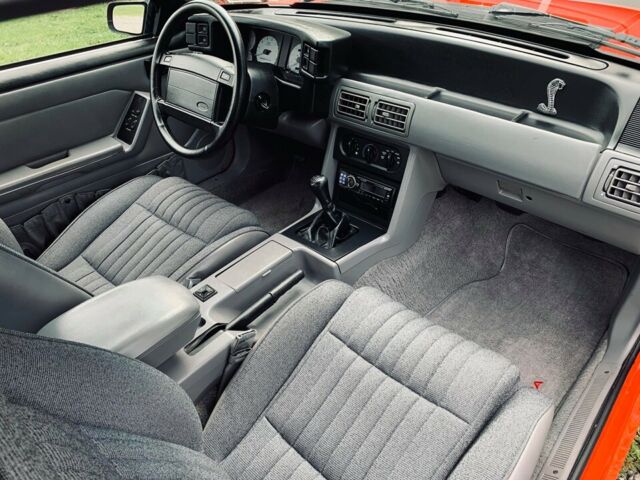 1993 Red Ford Mustang Hatchback