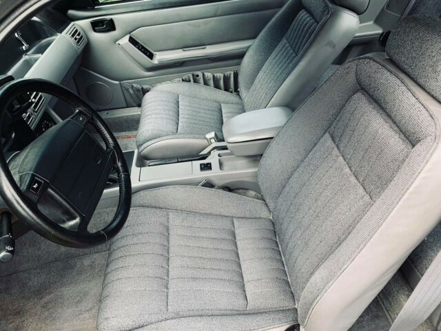 1993 Red Ford Mustang Hatchback