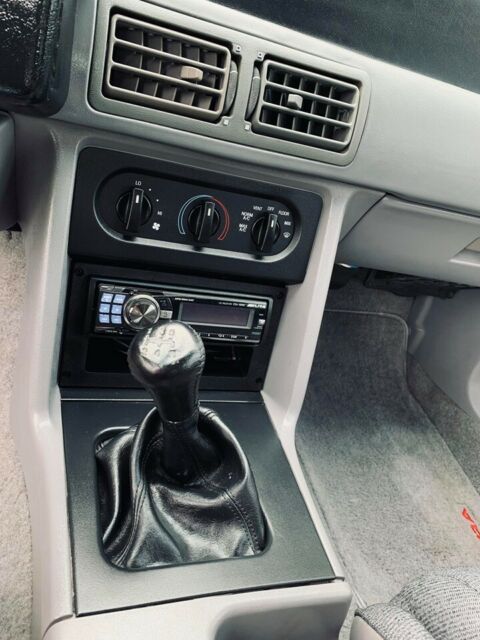 1993 Red Ford Mustang Hatchback