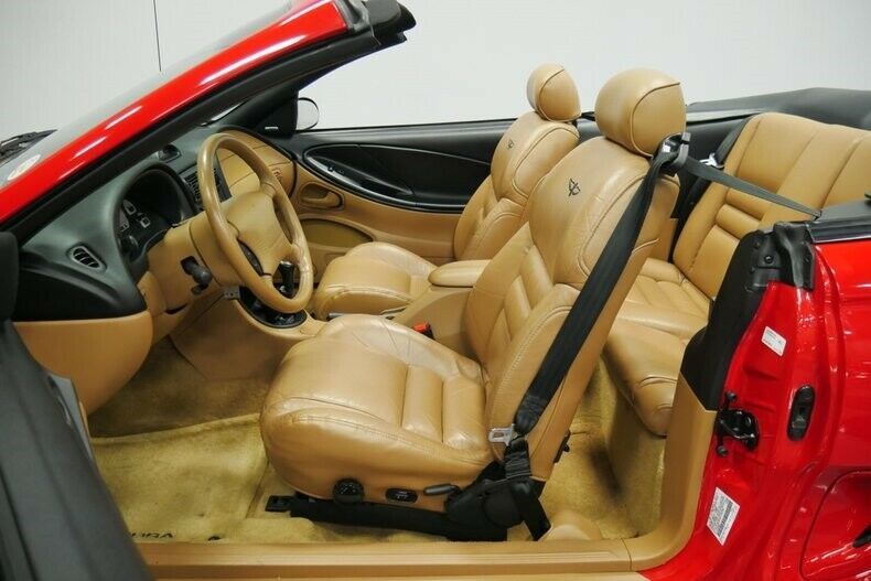 1994 Red Ford Mustang Convertible