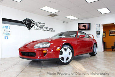 1994 Red Toyota Supra Hatchback