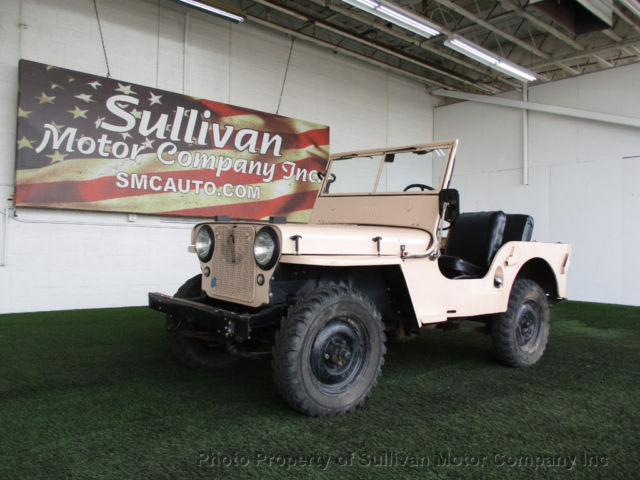 1942 Tan Willys CJ2A