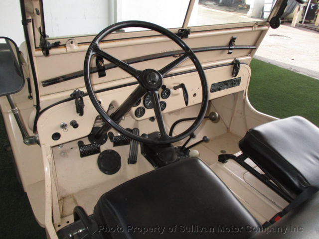 1942 Tan Willys CJ2A