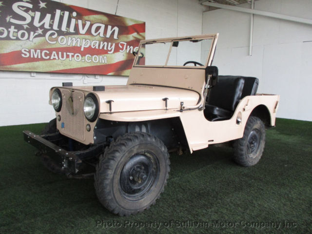 1942 Tan Willys CJ2A