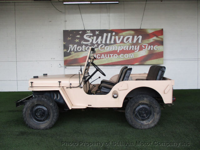 1942 Tan Willys CJ2A