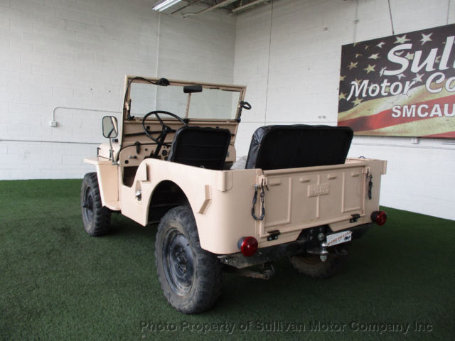 1942 Tan Willys CJ2A