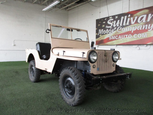 1942 Tan Willys CJ2A