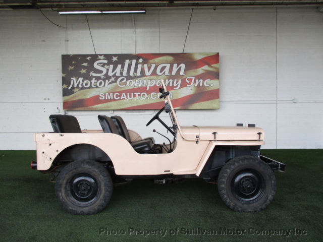 1942 Tan Willys CJ2A