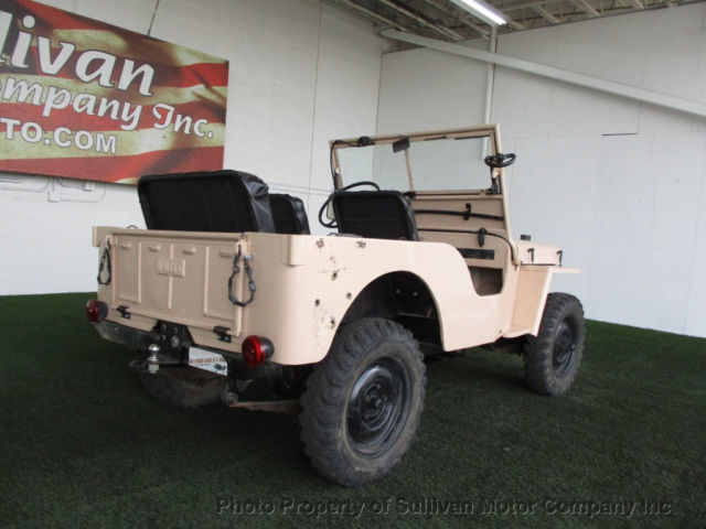 1942 Tan Willys CJ2A