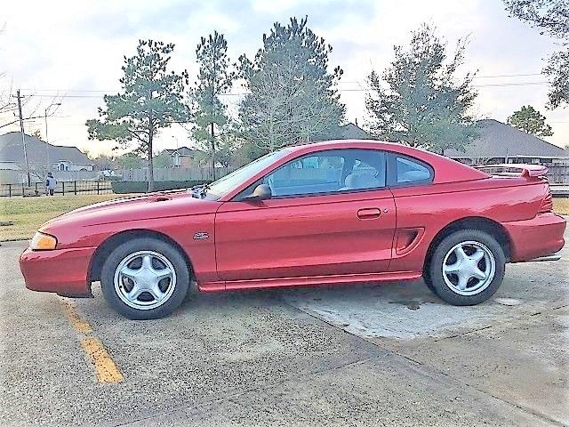 1994 LAZER RED Ford Mustang Coupe
