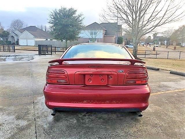 1994 LAZER RED Ford Mustang Coupe