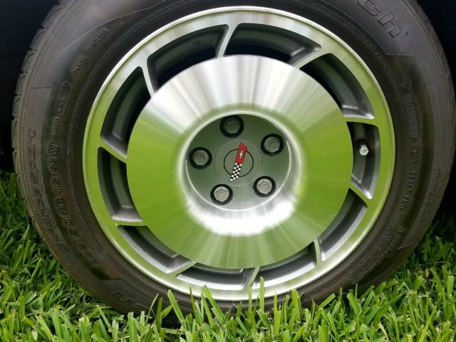 1987 Black Chevrolet Corvette Convertible