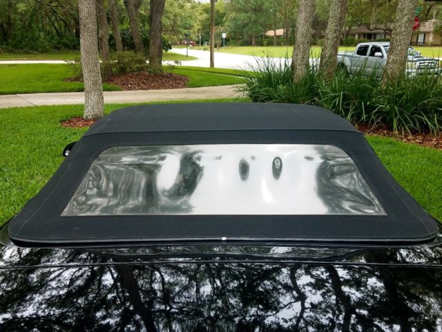 1987 Black Chevrolet Corvette Convertible