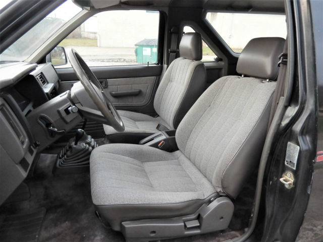 1987 Black Nissan Pathfinder SUV