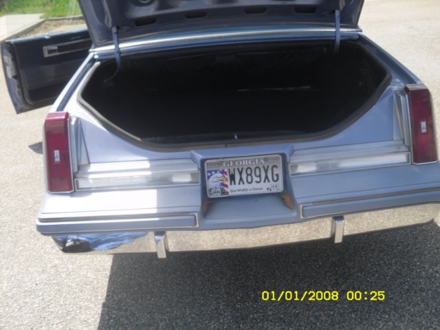 1984 Blue Oldsmobile Cutlass Coupe