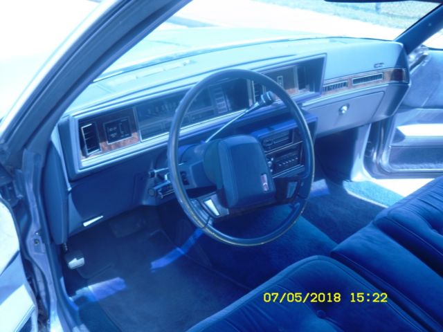 1984 Blue Oldsmobile Cutlass Coupe