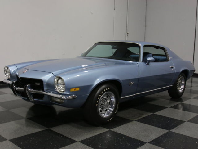 1973 Blue Chevrolet Camaro Coupe