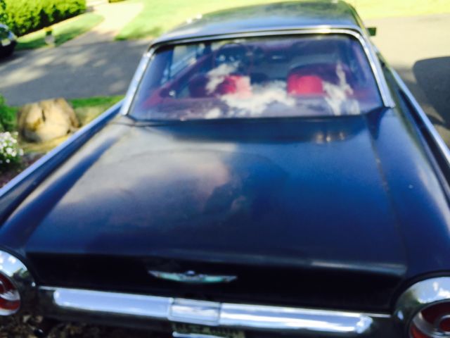 1962 Black Ford Thunderbird