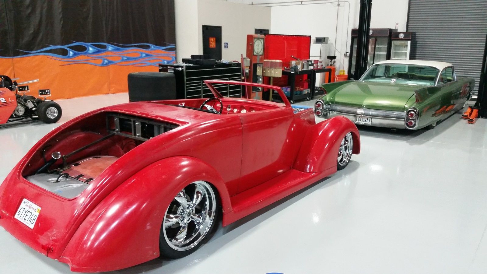 1937 Red Gel Coat finsh Ford Other Hardtop Convertible