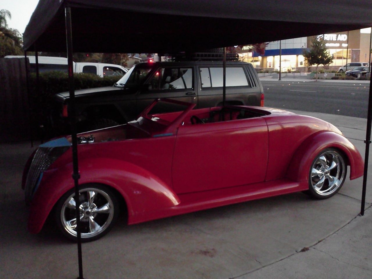 1937 Red Gel Coat finsh Ford Other Hardtop Convertible