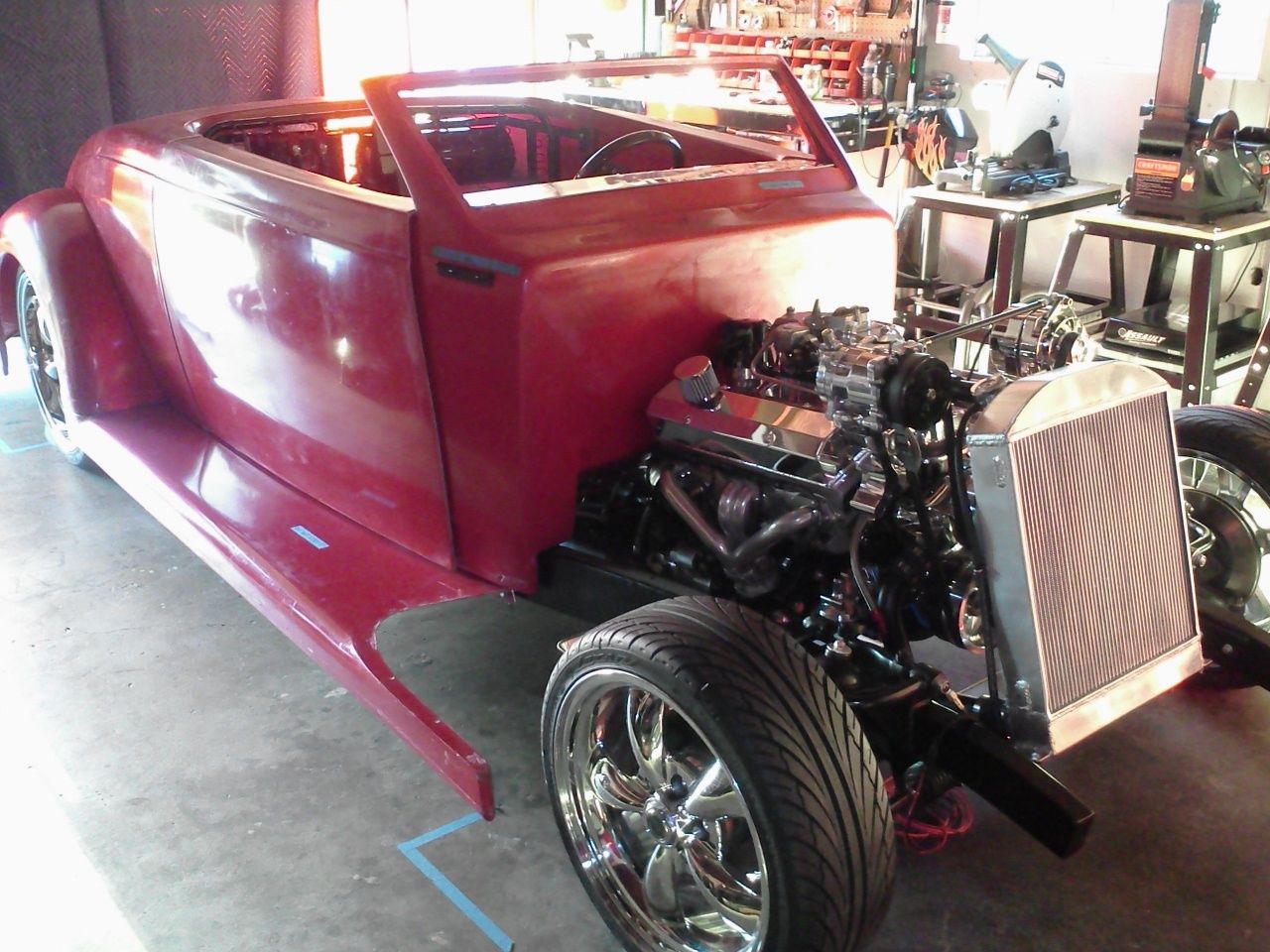 1937 Red Gel Coat finsh Ford Other Hardtop Convertible