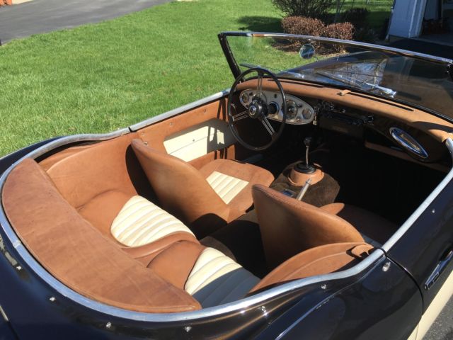 1960 Reddish Brown with Cream Austin Healey 3000 Convertible