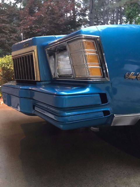1979 Baby Blue Candy Paint Chevrolet Monte Carlo 2-door