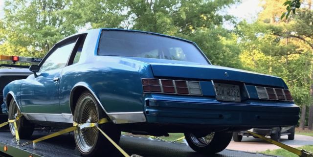 1979 Baby Blue Candy Paint Chevrolet Monte Carlo 2-door