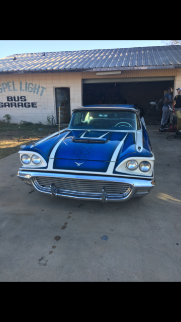 1959 Blue Ford Thunderbird Coupe