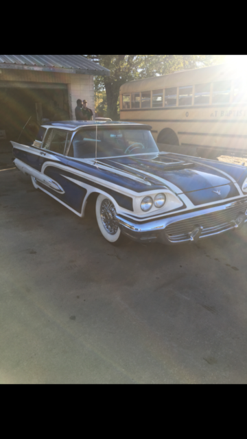 1959 Blue Ford Thunderbird Coupe