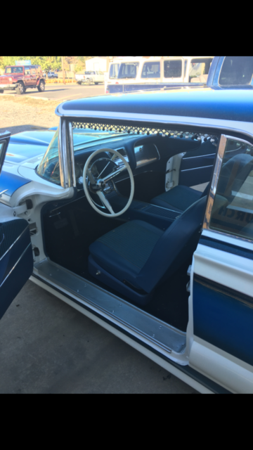 1959 Blue Ford Thunderbird Coupe