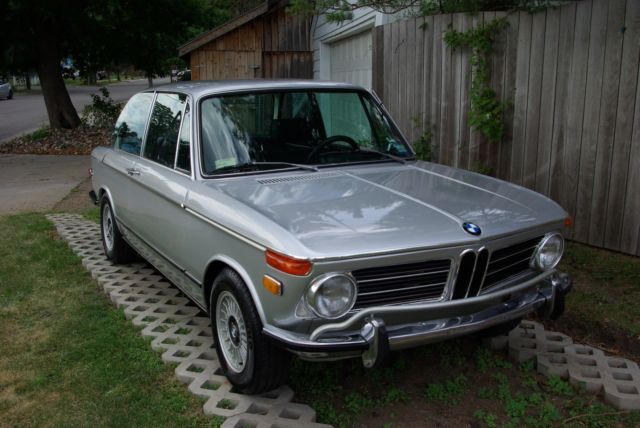 1972 Silver (Polaris Metallic) BMW 2002 Coupe