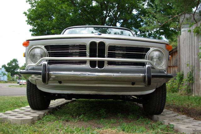 1972 Silver (Polaris Metallic) BMW 2002 Coupe