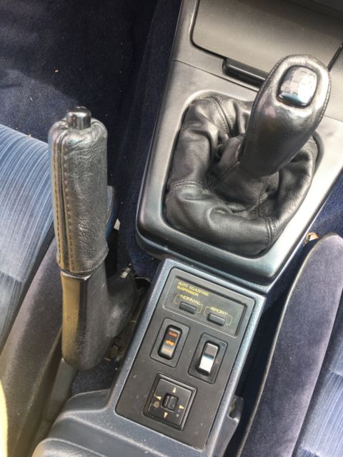 1990 White Mazda RX-7 Convertible