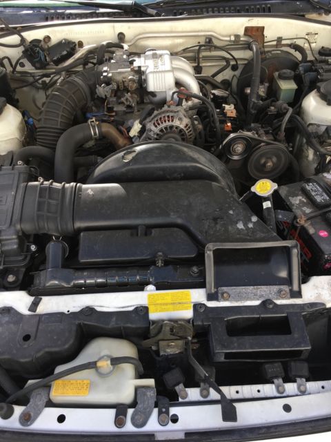 1990 White Mazda RX-7 Convertible