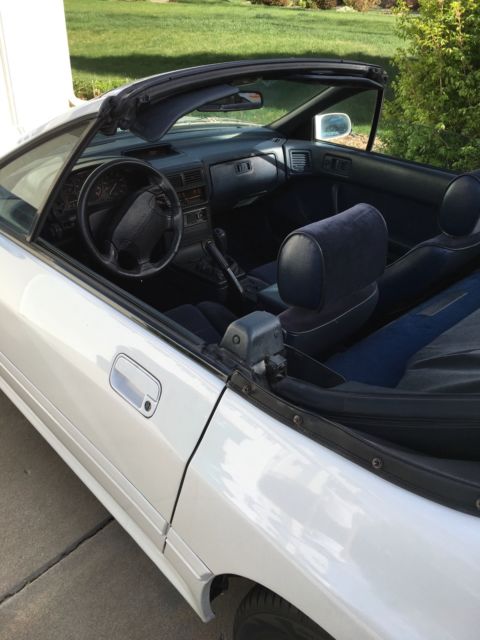 1990 White Mazda RX-7 Convertible