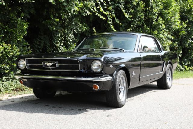 1965 Black Ford Mustang Coupe
