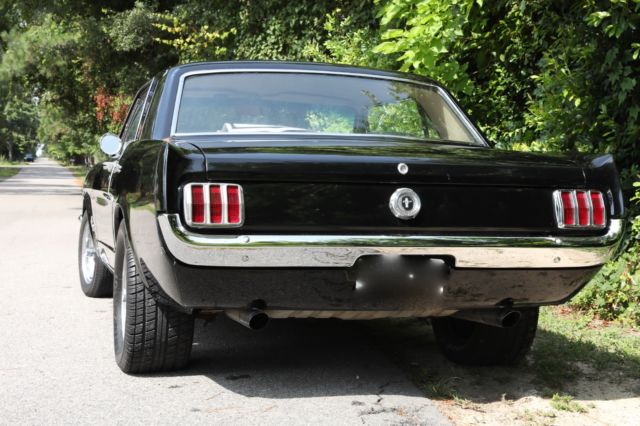 1965 Black Ford Mustang Coupe
