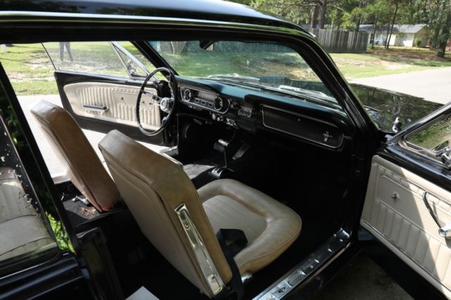 1965 Black Ford Mustang Coupe