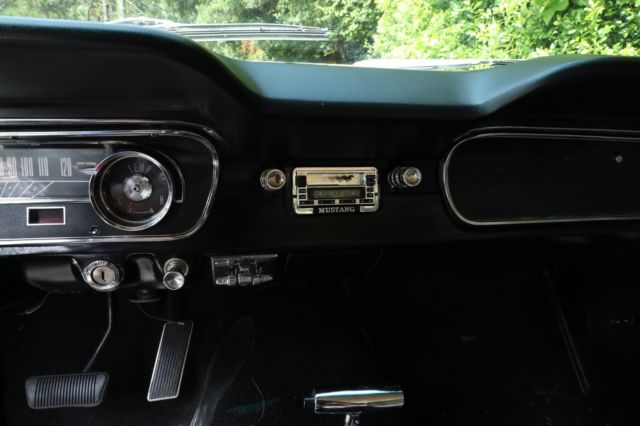 1965 Black Ford Mustang Coupe