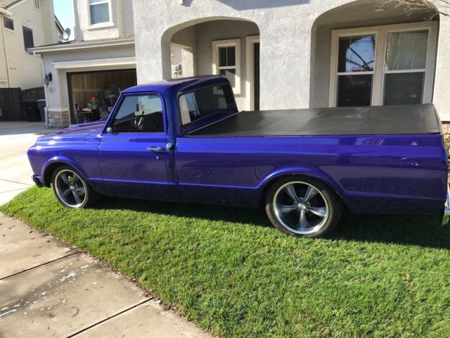 1970 Purple Chevrolet C-10 long bed