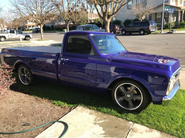 1970 Purple Chevrolet C-10 long bed